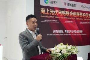 沃莱新材料、上海市机电设计研究院与阿雷蒙签署海上光伏战略协议