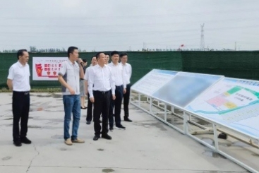 淮安市委副书记、代市长顾坤到巨石淮安公司调研